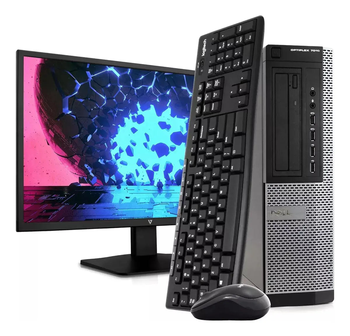 Computador I7 4ta Gen 8GB SSD 240GB + Monitor 19" (Reacondicionado)