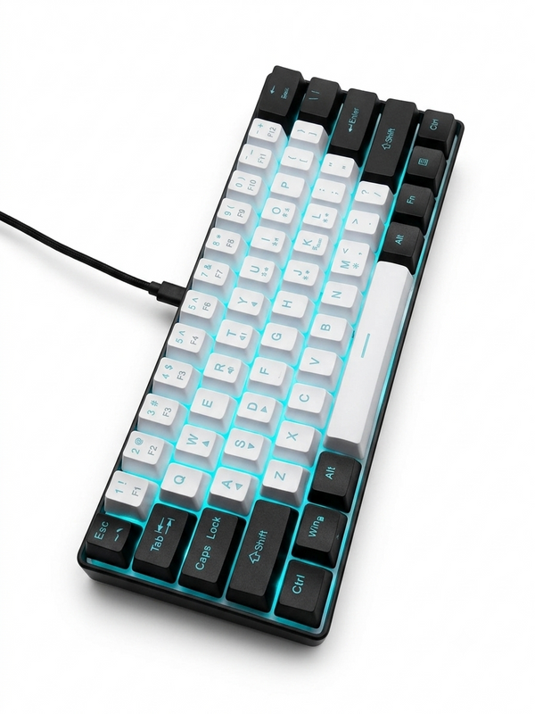 Teclado Gamer 60% RGB GG1