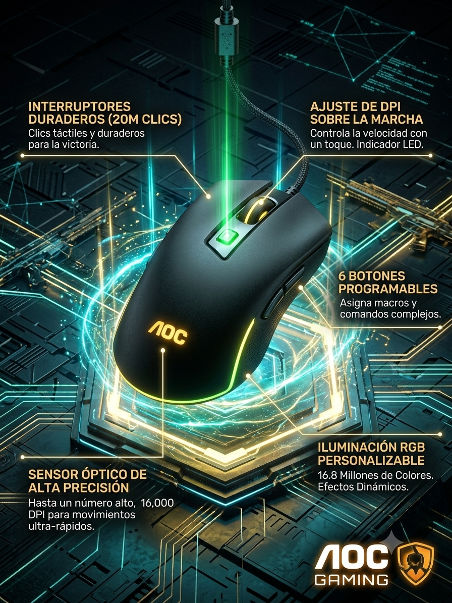 Mouse Gamer GM120
