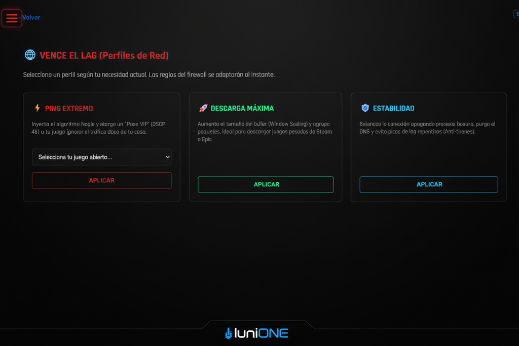 LuniONE — Red y Ping